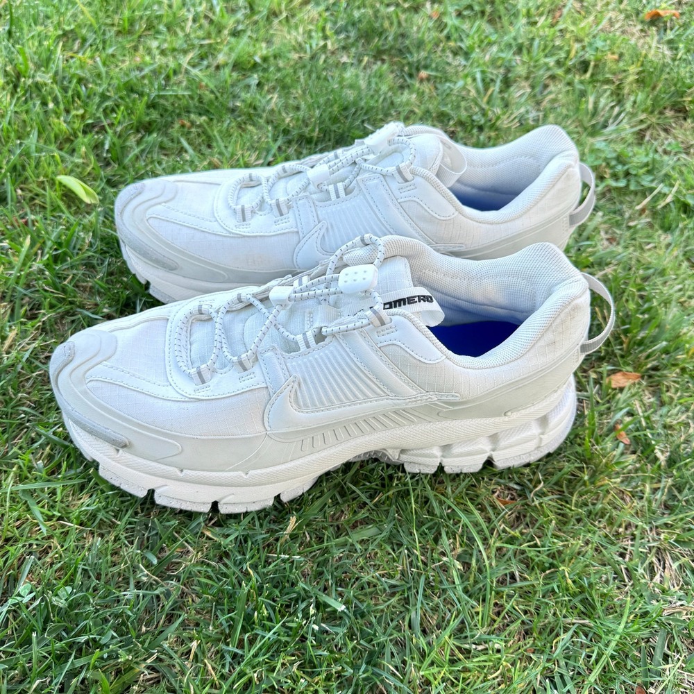 Nike Zoom Vomero Roam HV6410-100 Sneakers Women's US 10 White Lifestyle Shoes